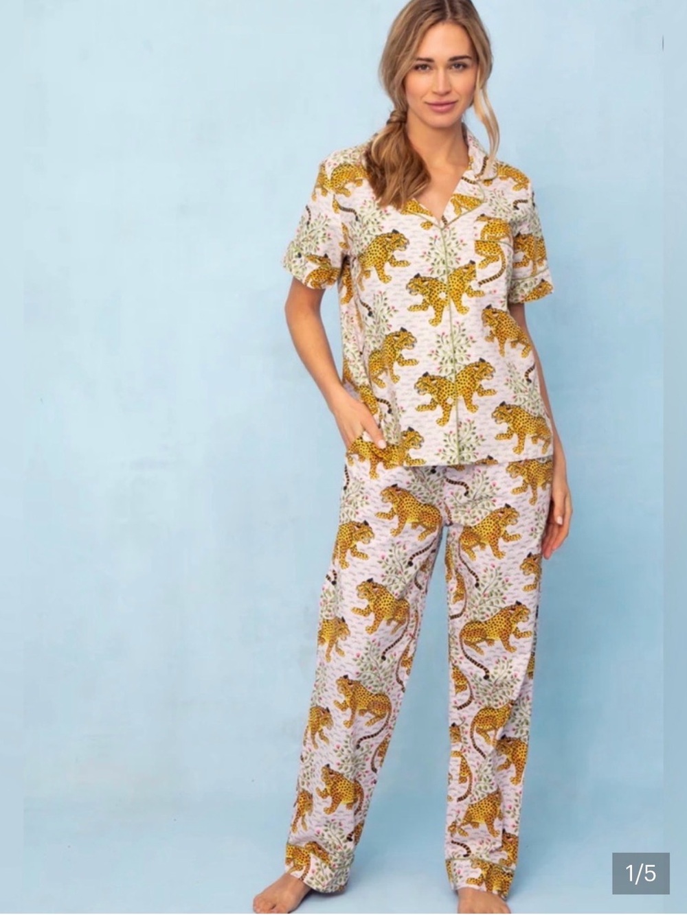 Printfresh Bhageera pajama set size Small
